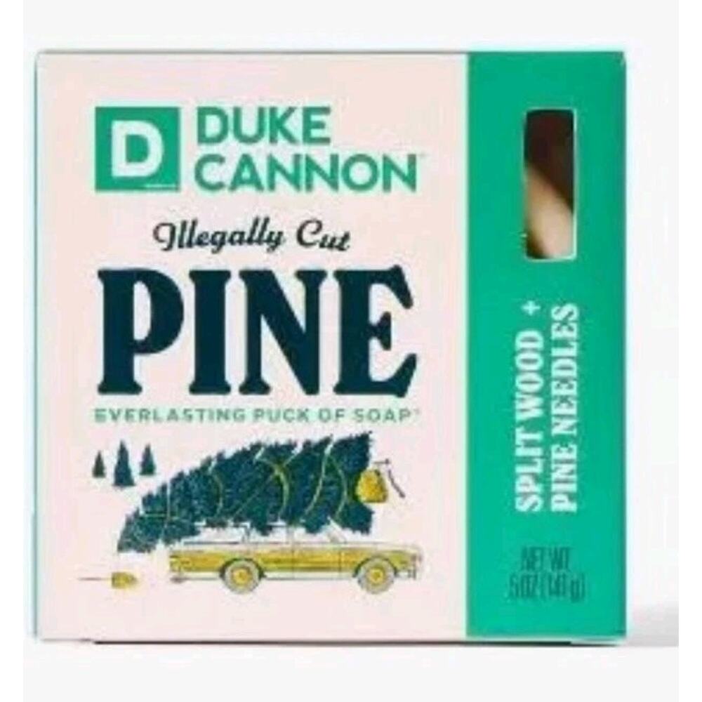 Duke Cannon Cut Pine Big A** Brick Of Soap 10 Oz Split Wood & Pine Needle Scent